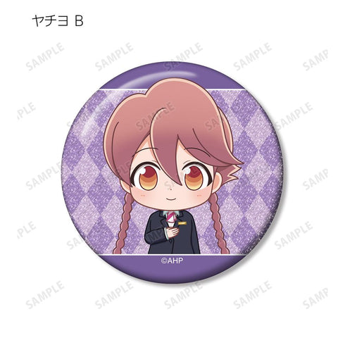 『アポカリプスホテル』トレーディング ちびキャラ ホテルモントレ制服&モーニングスタッフver. グリッター缶バッジ(単位/BOX)